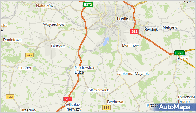 gmina Konopnica - powiat lubelski na mapie Targeo