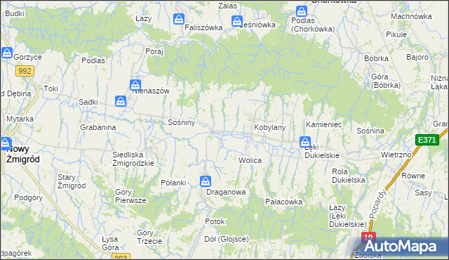 mapa Sulistrowa, Sulistrowa na mapie Targeo