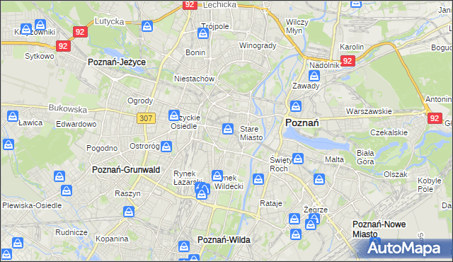 mapa Święty Marcin, Święty Marcin na mapie Targeo