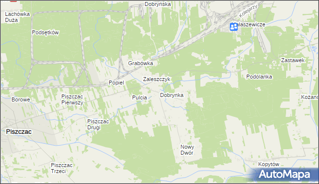 mapa Dobrynka, Dobrynka na mapie Targeo