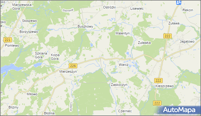 mapa Domachowo gmina Trąbki Wielkie, Domachowo gmina Trąbki Wielkie na mapie Targeo