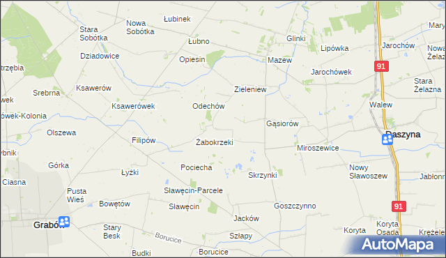 mapa Zagróbki, Zagróbki na mapie Targeo