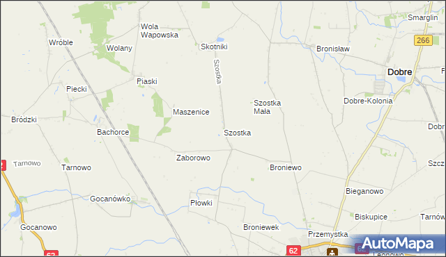 mapa Szostka, Szostka na mapie Targeo