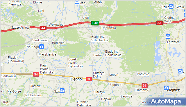 mapa Perła, Perła na mapie Targeo