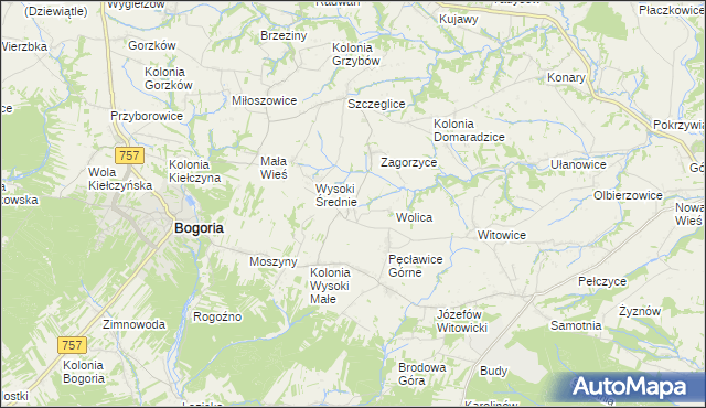 mapa Wysoki Małe, Wysoki Małe na mapie Targeo