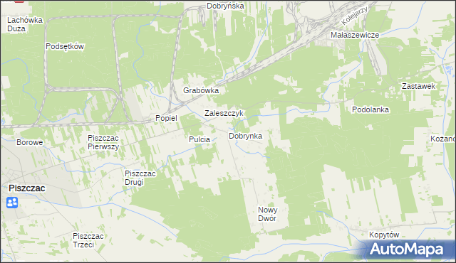 mapa Dobrynka, Dobrynka na mapie Targeo