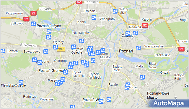 mapa Święty Marcin, Święty Marcin na mapie Targeo