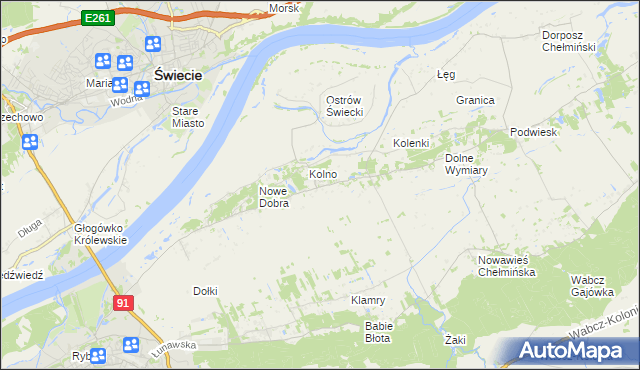 mapa Górne Wymiary, Górne Wymiary na mapie Targeo