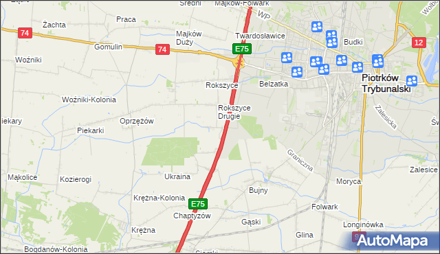 mapa Kargał-Las, Kargał-Las na mapie Targeo