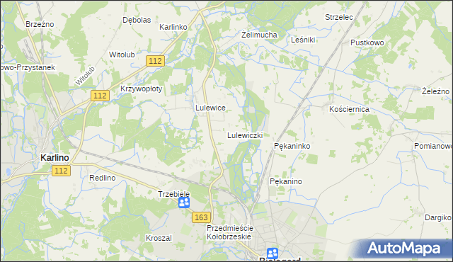 mapa Lulewiczki, Lulewiczki na mapie Targeo