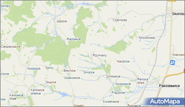 mapa Rzymiany, Rzymiany na mapie Targeo