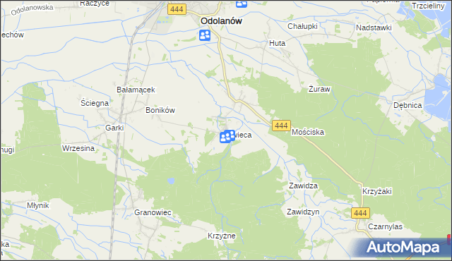 mapa Świeca, Świeca na mapie Targeo