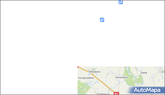 mapa Witkowice gmina Kaźmierz, Witkowice gmina Kaźmierz na mapie Targeo