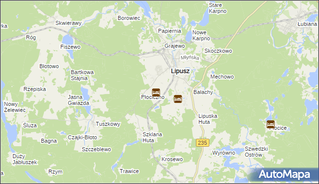 mapa Konitop, Konitop na mapie Targeo