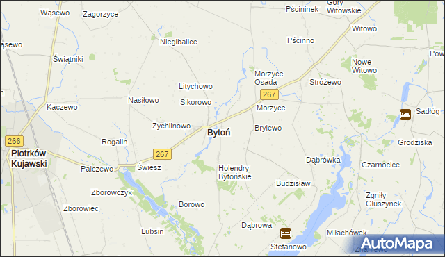 mapa Nowy Dwór gmina Bytoń, Nowy Dwór gmina Bytoń na mapie Targeo