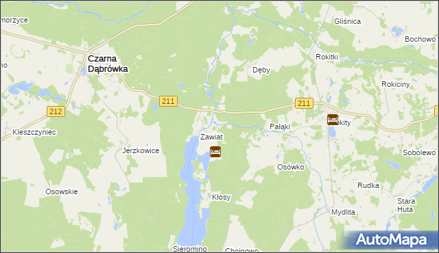 mapa Otnoga, Otnoga na mapie Targeo