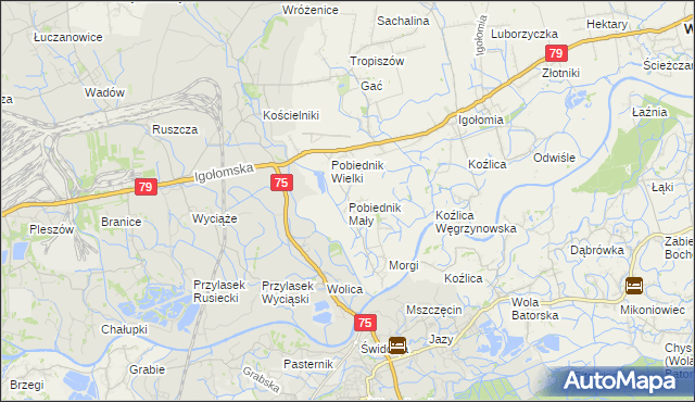 mapa Pobiednik Mały, Pobiednik Mały na mapie Targeo