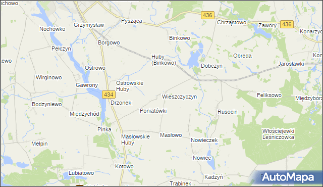 mapa Wieszczyczyn, Wieszczyczyn na mapie Targeo