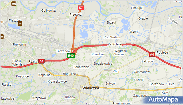 mapa Kokotów, Kokotów na mapie Targeo