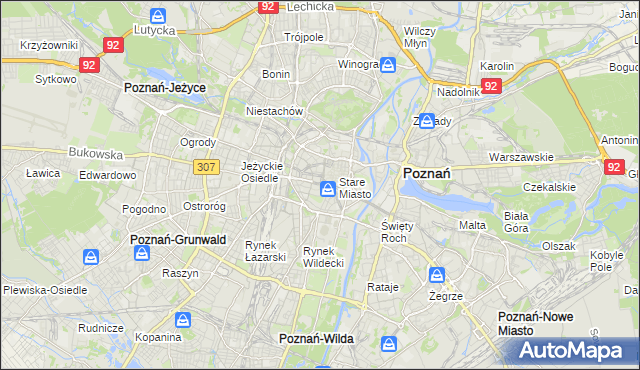 mapa Święty Marcin, Święty Marcin na mapie Targeo