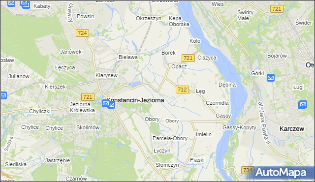 mapa Habdzin, Habdzin na mapie Targeo