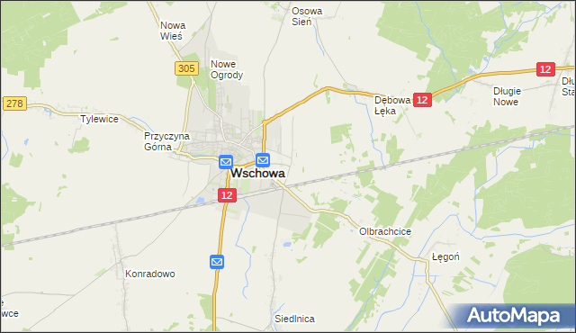 mapa Przyczyna Dolna, Przyczyna Dolna na mapie Targeo