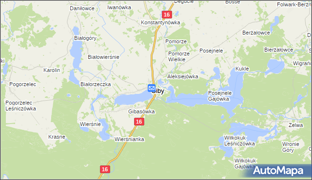 mapa Dziemianówka, Dziemianówka na mapie Targeo