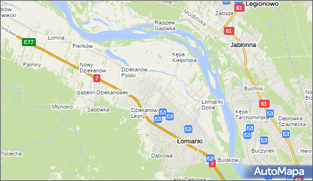 mapa Kiełpin Poduchowny, Kiełpin Poduchowny na mapie Targeo