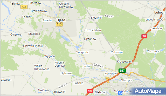 mapa Tobiasze, Tobiasze na mapie Targeo