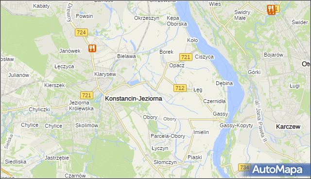 mapa Habdzin, Habdzin na mapie Targeo