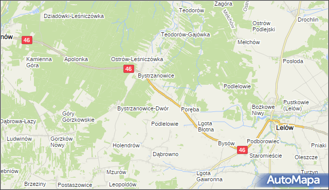 mapa Lgoczanka, Lgoczanka na mapie Targeo