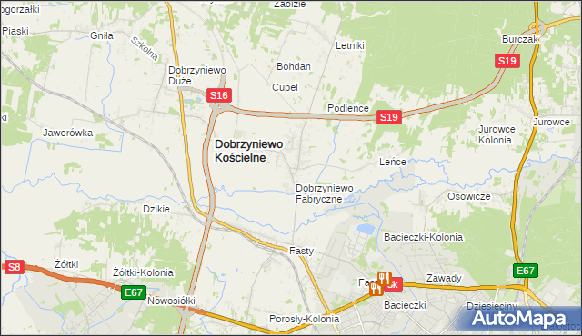 mapa Nowe Aleksandrowo, Nowe Aleksandrowo na mapie Targeo