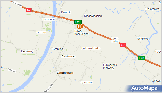 mapa Pułkownikówka, Pułkownikówka na mapie Targeo