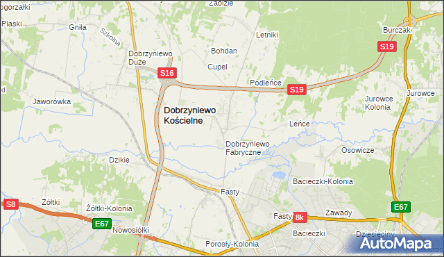 mapa Nowe Aleksandrowo, Nowe Aleksandrowo na mapie Targeo