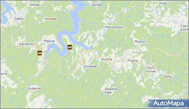 mapa Chrewt, Chrewt na mapie Targeo