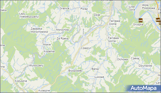mapa Czaszyn, Czaszyn na mapie Targeo