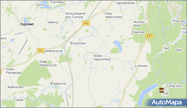 mapa Wielki Mędromierz, Wielki Mędromierz na mapie Targeo