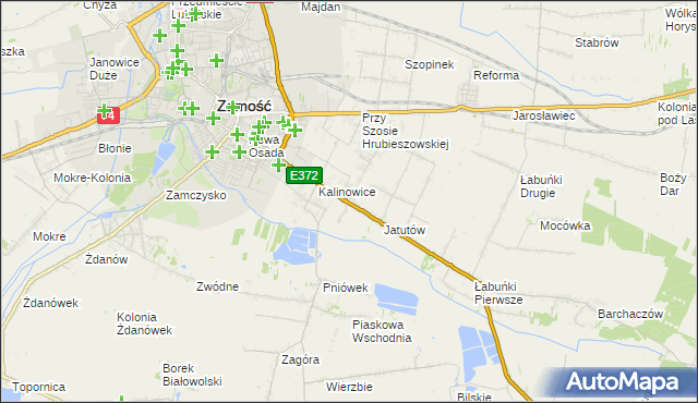 mapa Wólka Panieńska, Wólka Panieńska na mapie Targeo