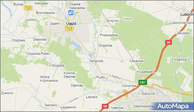 mapa Tobiasze, Tobiasze na mapie Targeo