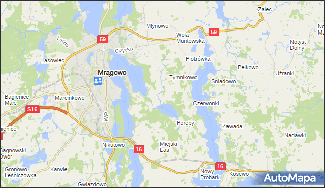 mapa Troszczykowo, Troszczykowo na mapie Targeo