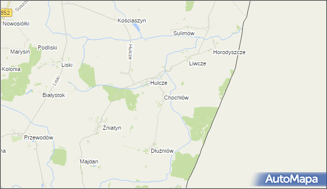 mapa Chochłów, Chochłów na mapie Targeo
