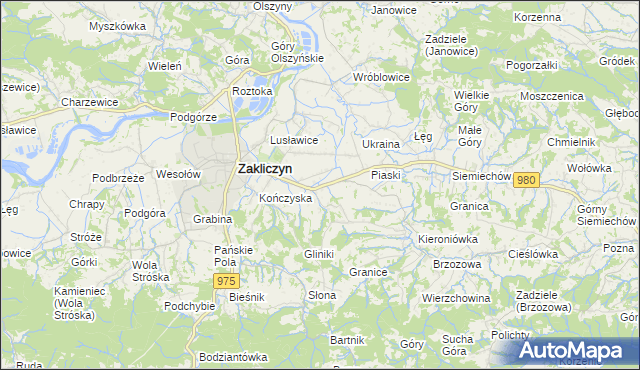 mapa Faściszowa, Faściszowa na mapie Targeo