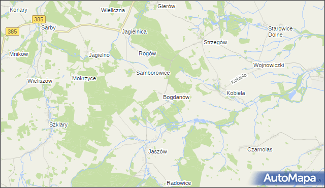 mapa Bogdanów gmina Grodków, Bogdanów gmina Grodków na mapie Targeo