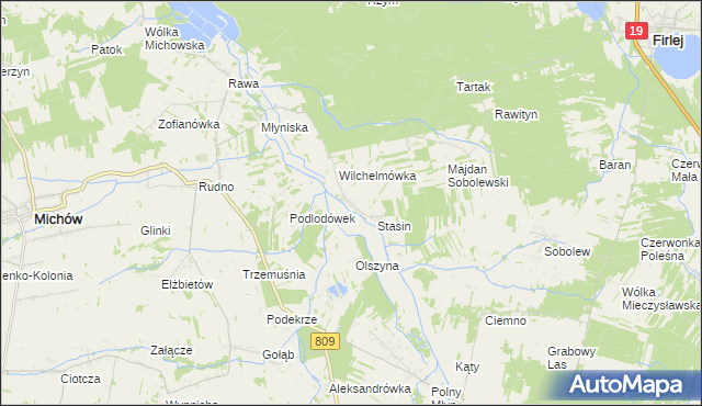 mapa Gawłówka, Gawłówka na mapie Targeo