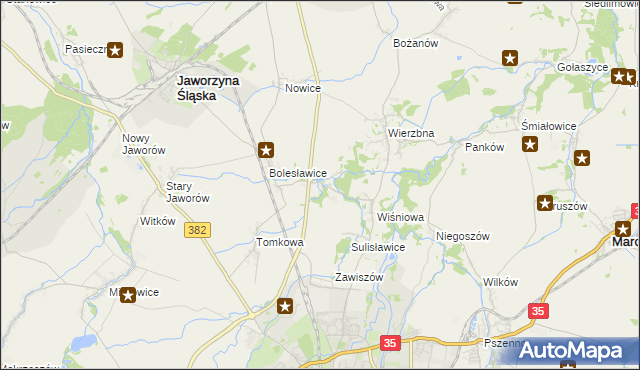 mapa Bagieniec, Bagieniec na mapie Targeo