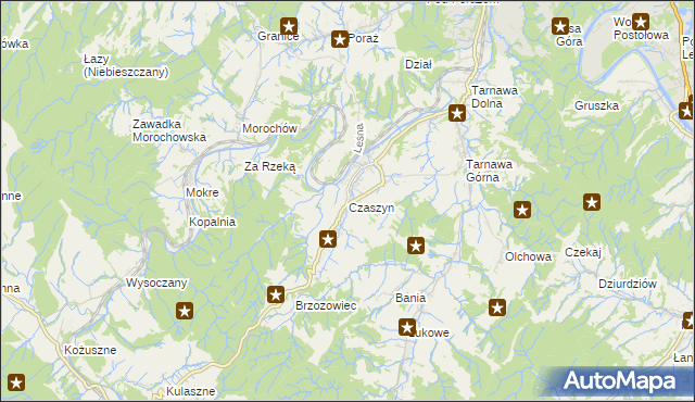 mapa Czaszyn, Czaszyn na mapie Targeo