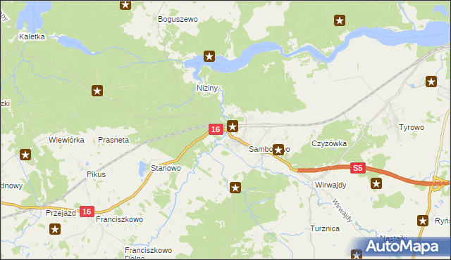 mapa Drwęca gmina Iława, Drwęca gmina Iława na mapie Targeo