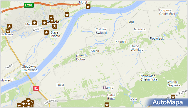 mapa Górne Wymiary, Górne Wymiary na mapie Targeo