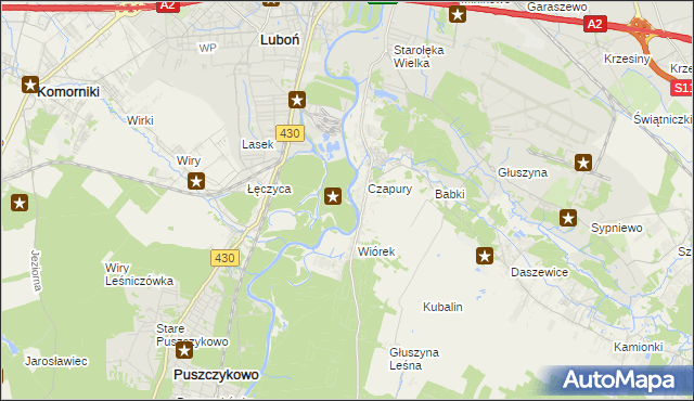 mapa Kątnik, Kątnik na mapie Targeo