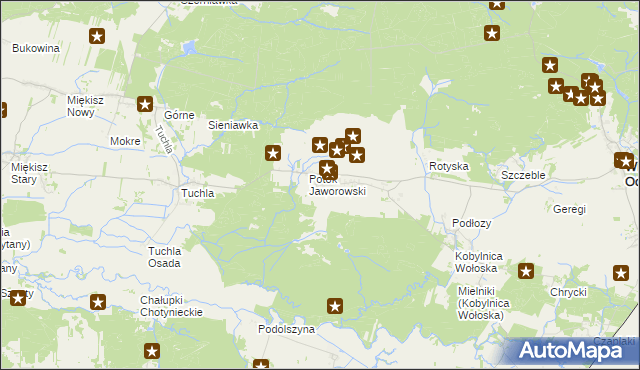 mapa Kobylnica Ruska, Kobylnica Ruska na mapie Targeo